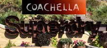Superdry Sign by Signtech for Coachella Music Festival Exhibit